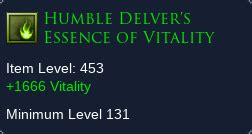 lotro delvers essence.